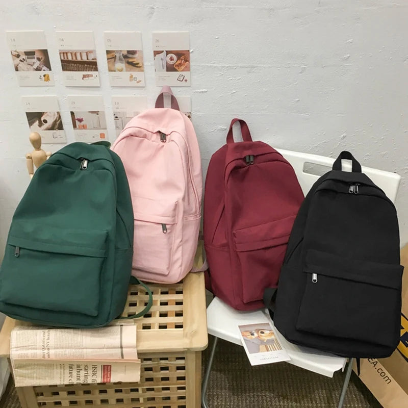 Waterproof Backpack Ladies Shoulder Bag School Bag Girls Children Backpack