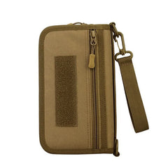Camouflage Tactical Wallet Sports Hand Bag 6 Inches Nylon Military Pouch