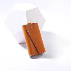 Men Leather Key Wallets Zipper Key Wallet Multifuctional Key Case