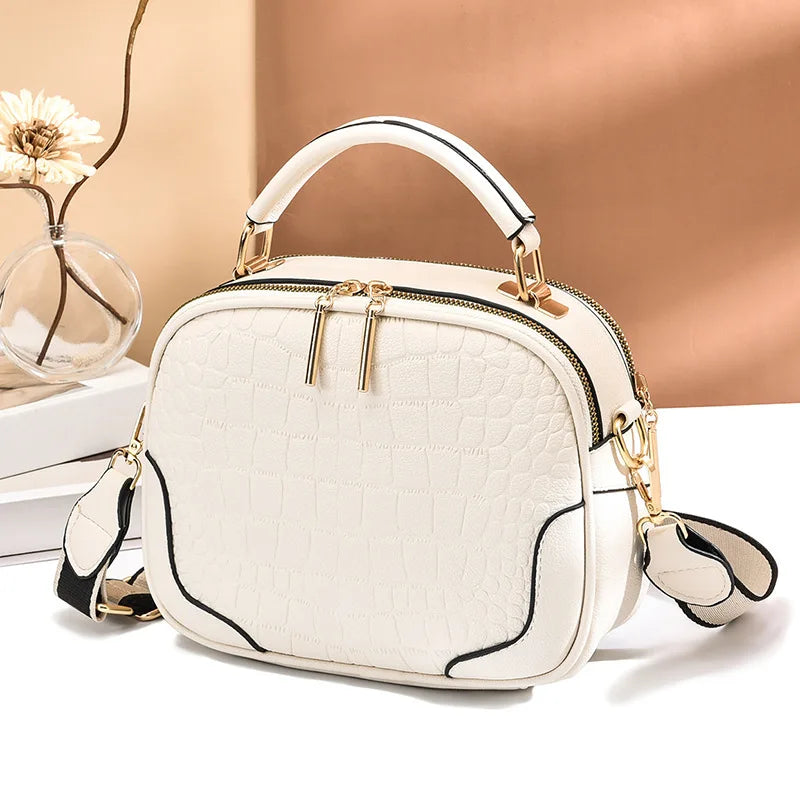 Hot Checker Women's Small Square Bag Handheld Crossbody Bag