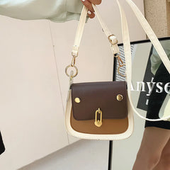 Women Shoulder Bag PU Leather Car Line Mini Square Bag