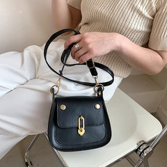 Women Shoulder Bag PU Leather Car Line Mini Square Bag