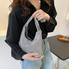 Rhinestone Evening Clutch Bag Diamond Dinner Party Purses Women Shoulder Bag