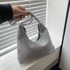 Rhinestone Evening Clutch Bag Diamond Dinner Party Purses Women Shoulder Bag