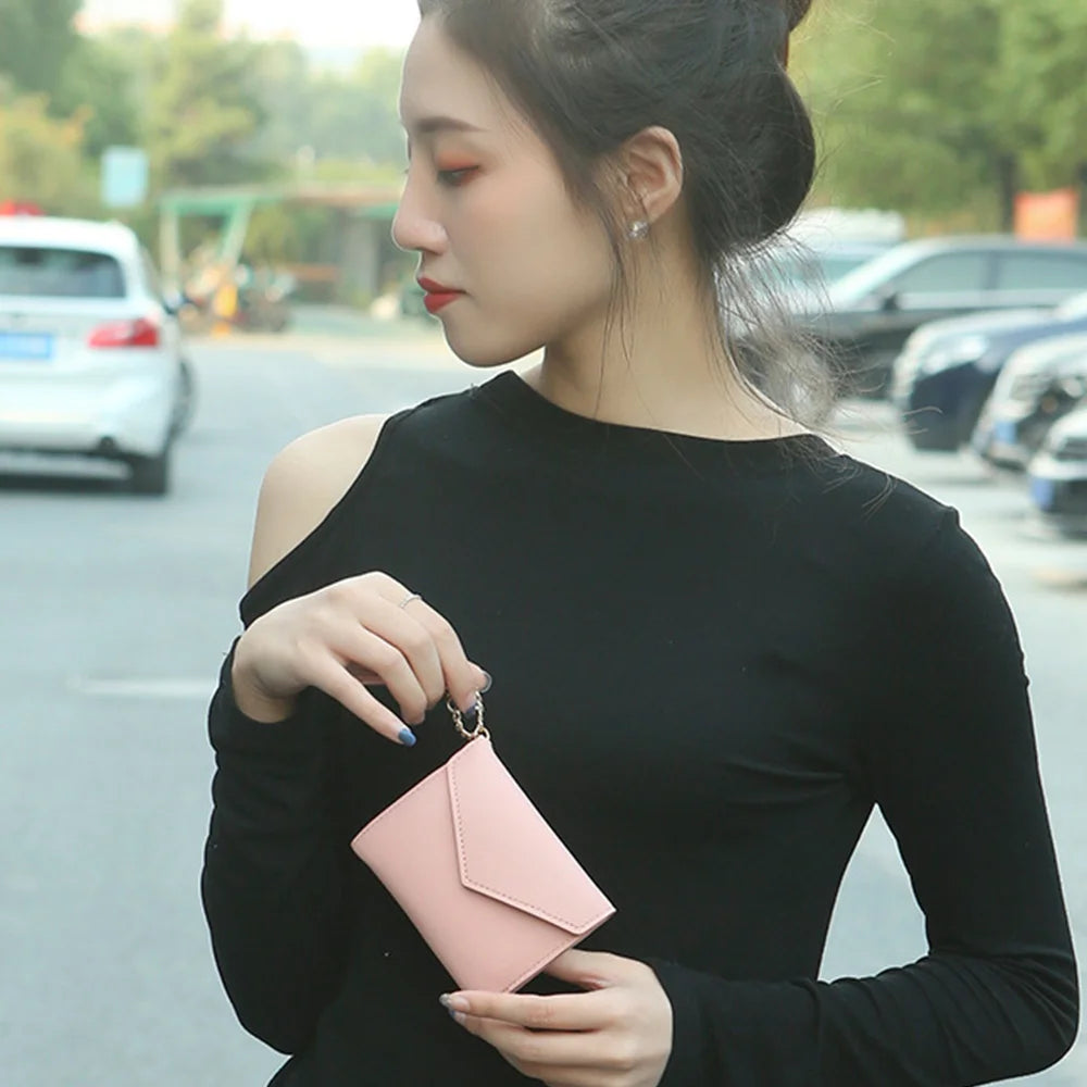 Short Tassel Wallet Women Purse Female Mini Wallets Students Purse Ladies Small