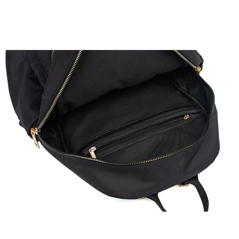 Nylon Waterproof Backpack for Women