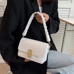 Hot PU Leather Pink Shoulder Bag For Women Crossbody Party Purse
