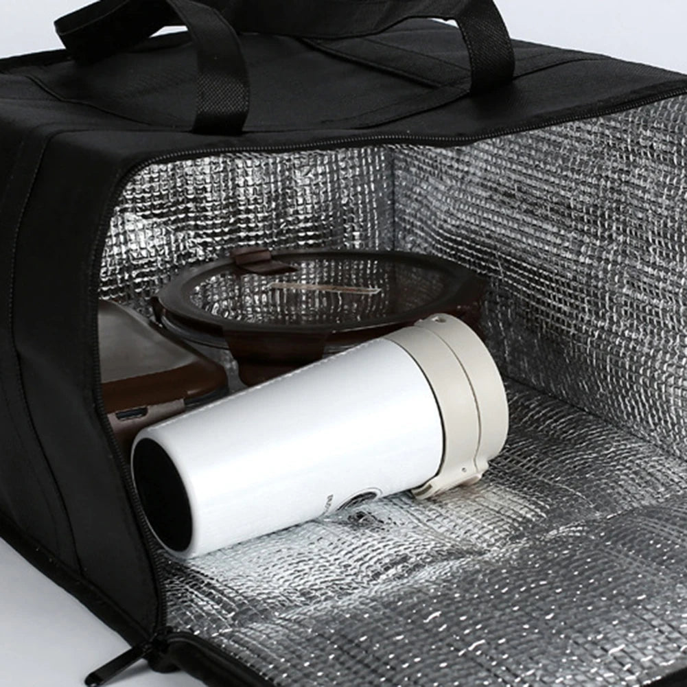 Portable Insulated Thermal Lunch Bags Folding Picnic Cooler Lunch Bag