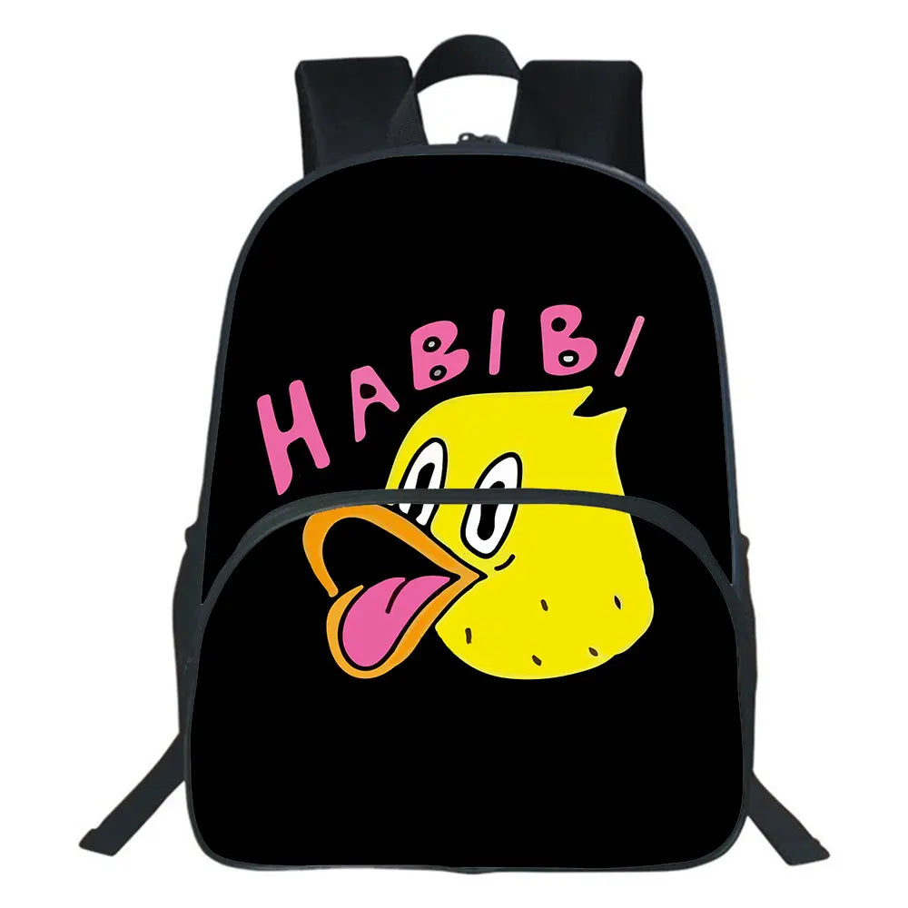 Quackity Backpack School Bag Men Women Travel Rucksack Kids Back To School Gift