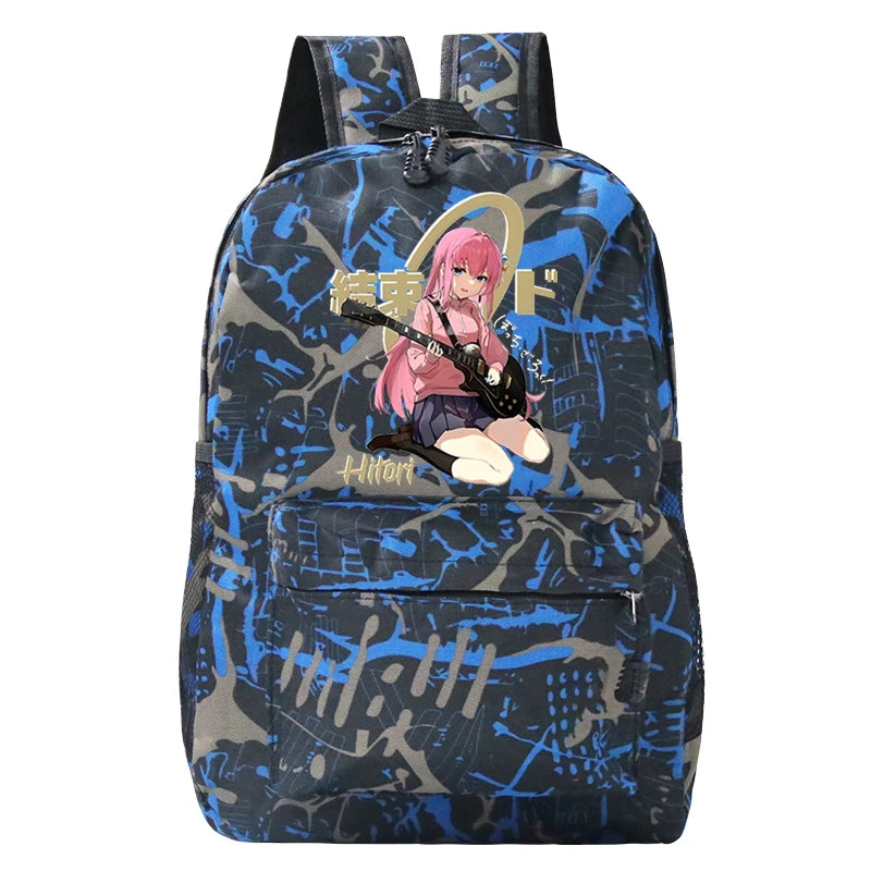 Harajuku Comic Bocchi The Rock Schoolbags Teenager Cartoon Backpacks