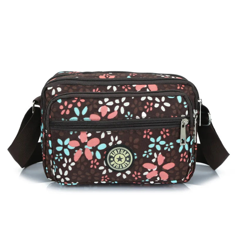 Canvas Single Shoulder Female Bag Casual Mobile Phone Bag