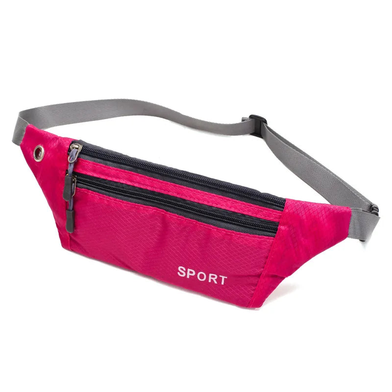 Waterproof Sports Fanny Pack Unisex Chest Handbag Waist Bag