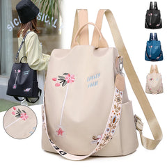 Anti-theft Women Backpacks Waterproof Oxford School Bag For Girl