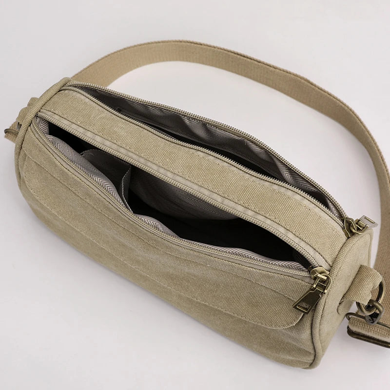 Hot Canvas Lady Shoulder Bag in Multiple Colors