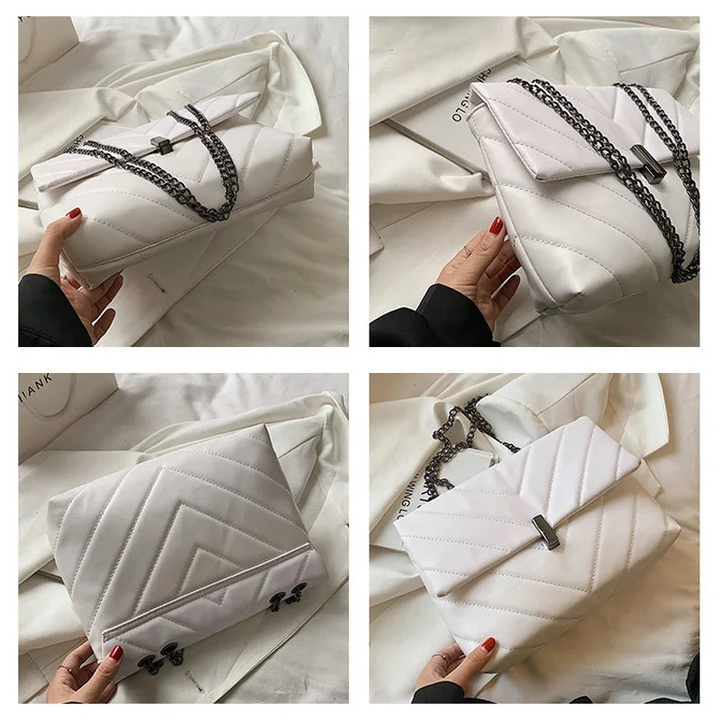 Shoulder Bag Chain Strap Crossbody Bags For Women Large Capacity Handbags