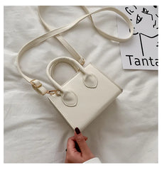Small Square Bag Retro Mini Handbag Literary Crowd Shoulder Messenger