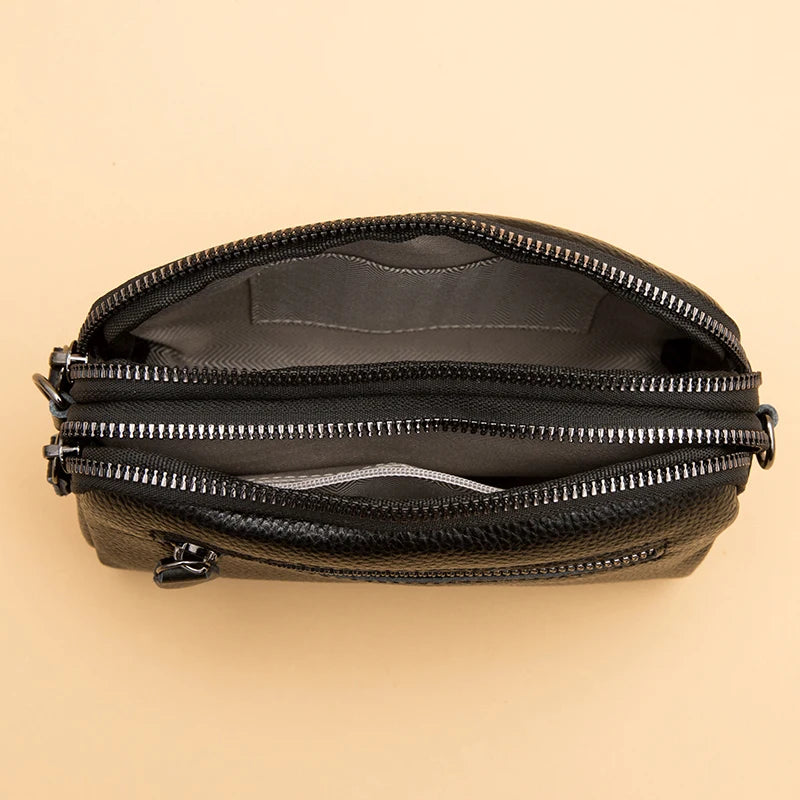 First Layer Cow Leather Bags High Quality Leather Lady Purse