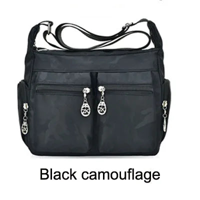 Women Messenger Bags Waterproof Nylon Shoulder Bag Crossbody Bags