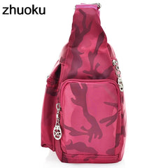 Women Messenger Bags Waterproof Nylon Shoulder Bag Crossbody Bags