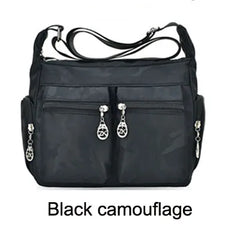 Women Messenger Bags Waterproof Nylon Shoulder Bag Crossbody Bags
