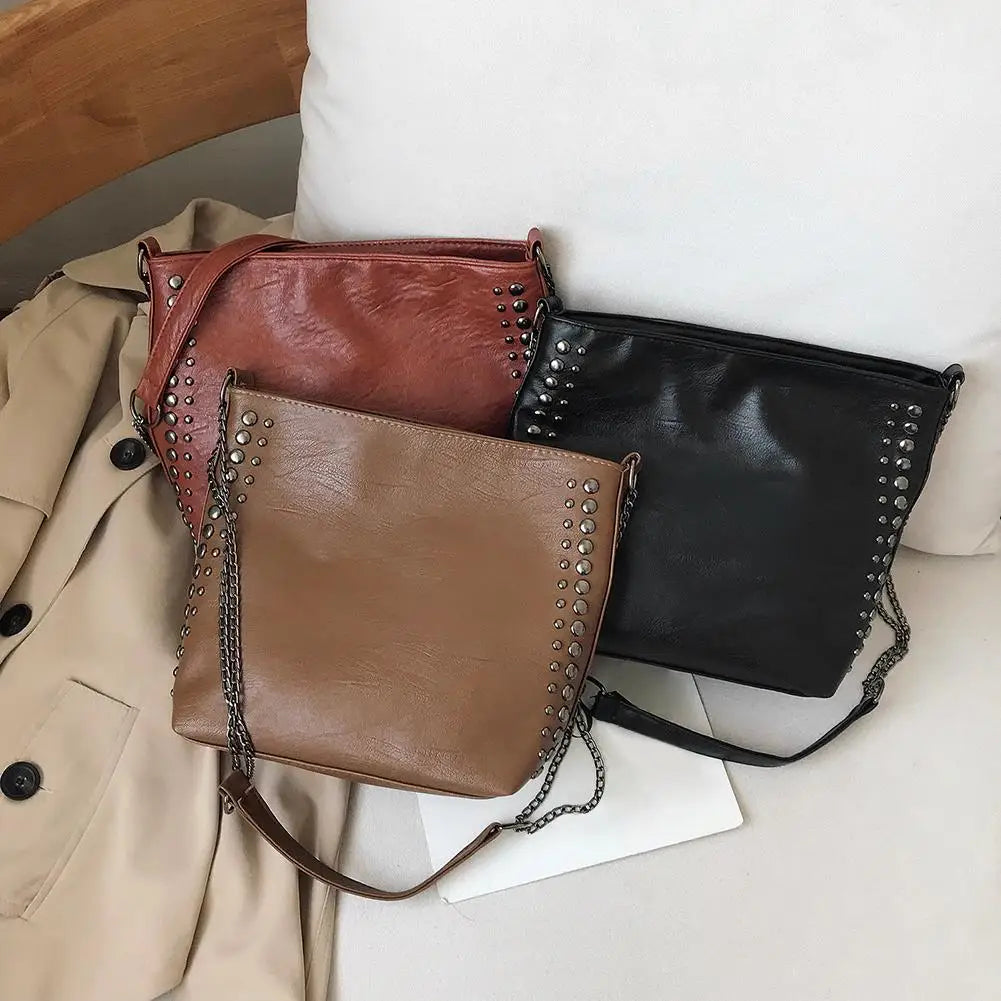 Hot Handbags Solid Ladies Classic Shoulder Messenger Bags Women