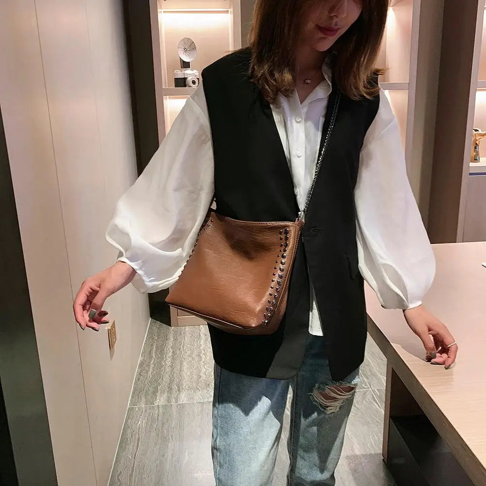 Hot Handbags Solid Ladies Classic Shoulder Messenger Bags Women