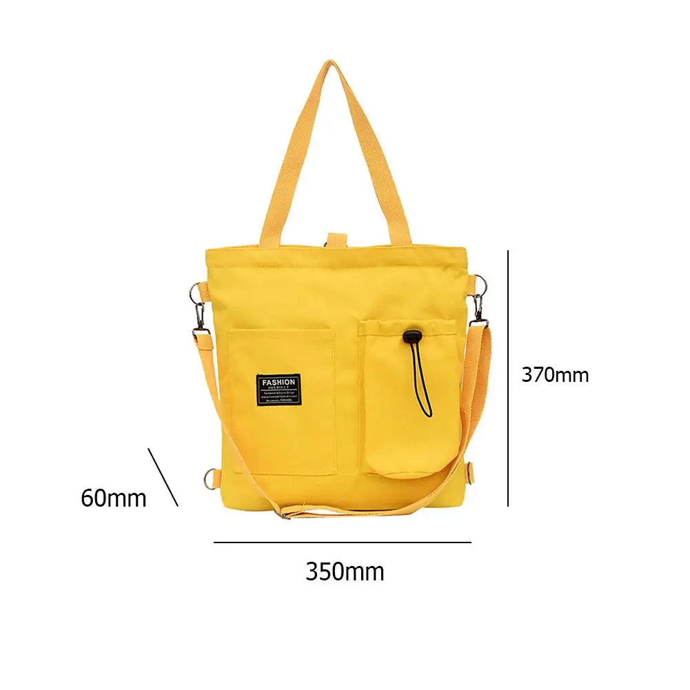Canvas Women Shoulder Crossbody Bag Large Capacity Totes