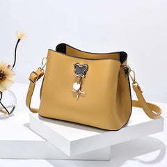 Women's Bucket Bag European Style Shoulder Messenger Bag