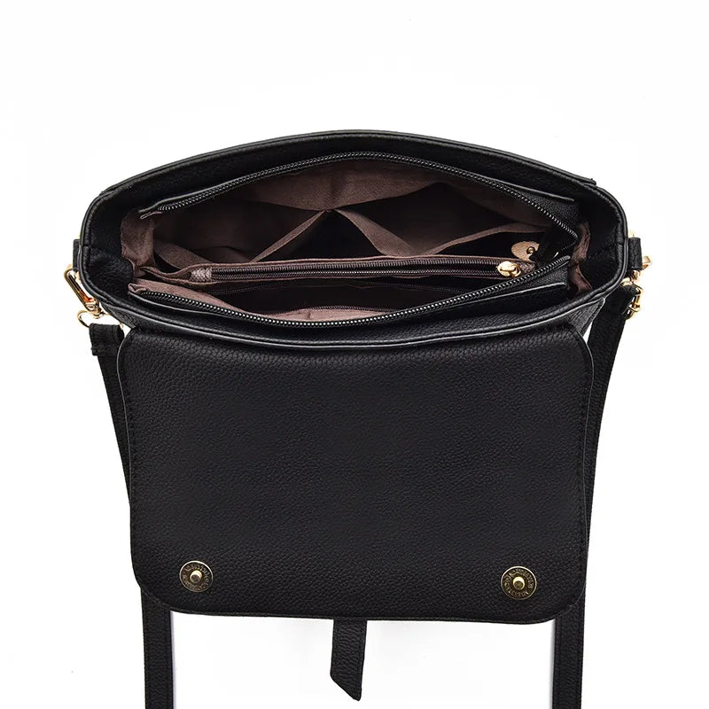 Summer Shoulder Bag for Women, Lychee Pattern Messenger Bag