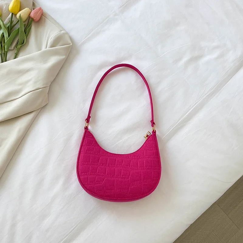 Green Leather Tote Bag Women Handbag Mini Chain Shoulder Pouch