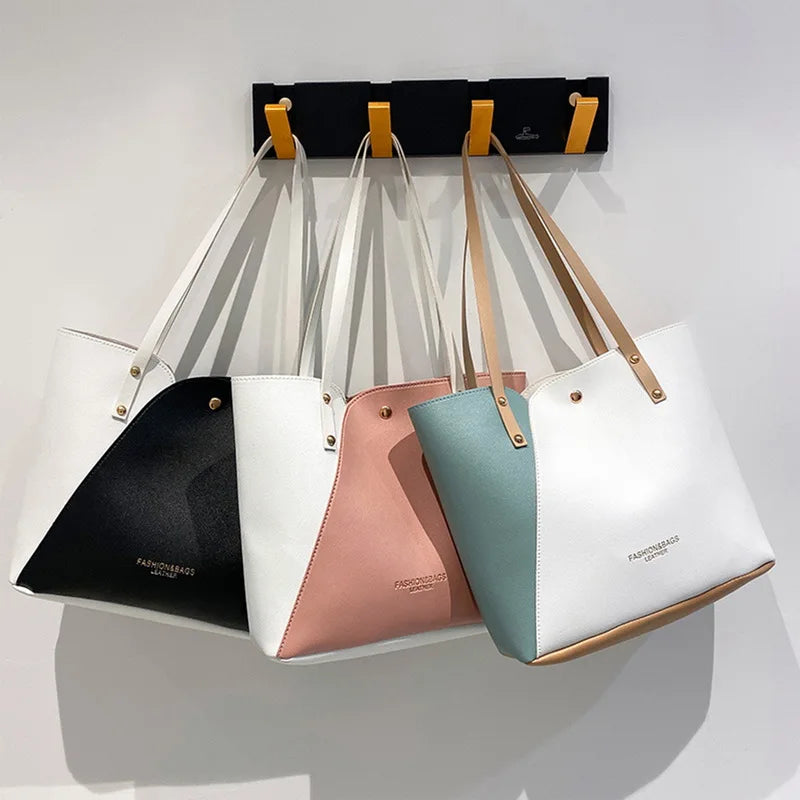 Large Women's Bag Pu Leather Shoulder Bags