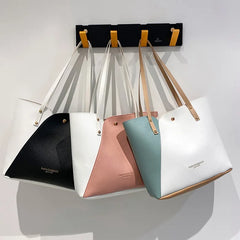 Large Women's Bag Pu Leather Shoulder Bags