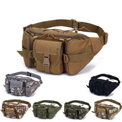 Waterproof Nylon Waist Fanny Pack for Men & Women