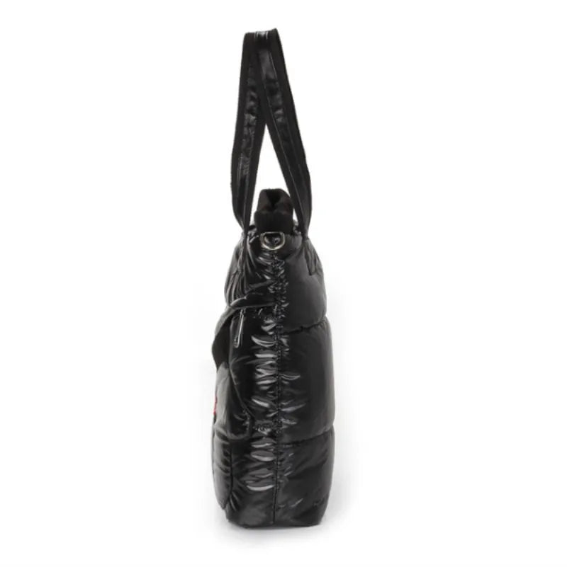 Hot Women Winter Mobile Space Glove Bag Female Down Bags Cotton-padded Jacket