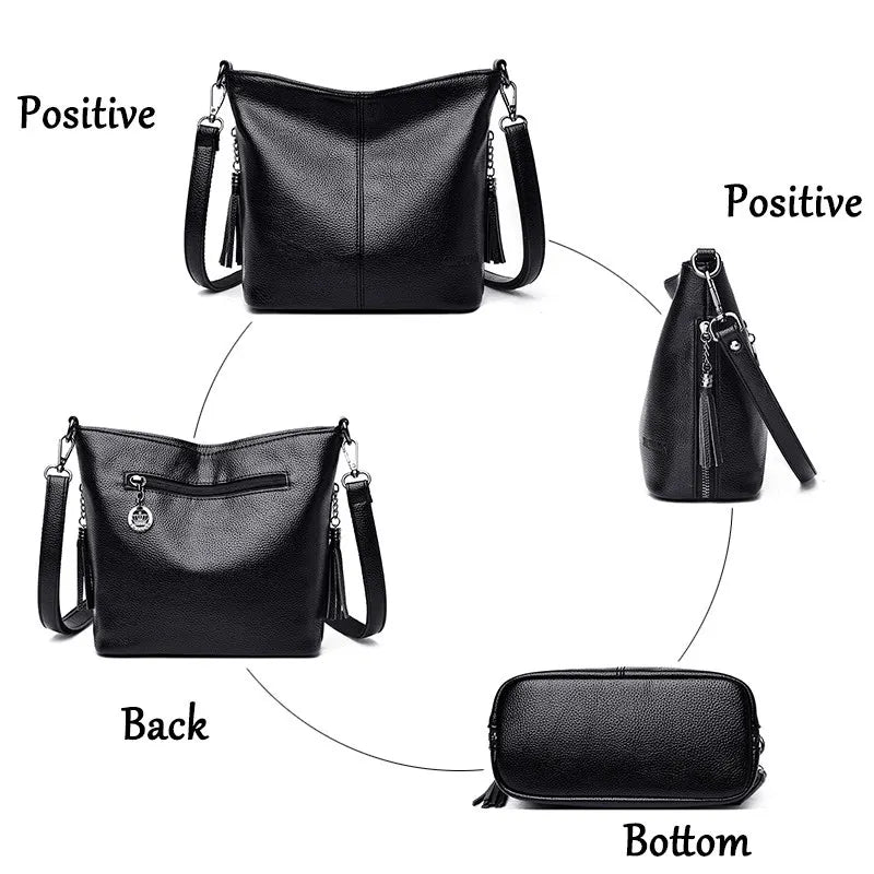 Hot PU Leather Ladies Shoulder Bags Women Messenger Bag Female Handbags
