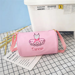 PU Waterproof Kids Girls Dance Shoes Bag