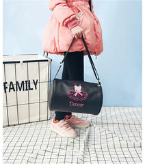 PU Waterproof Kids Girls Dance Shoes Bag