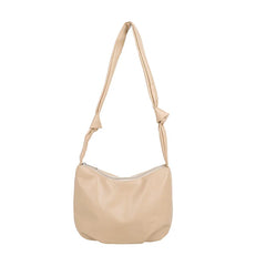 Hot Pure Colour High PU Leather Women Crossbody Bag Small Subaxillary Bag