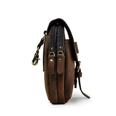 Genuine Leather Fanny Pack Waist Belt Bag Cigarette Case Pouch