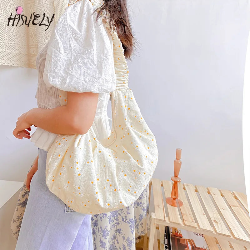 Retro Soft Women Crossbody Bag Vintage Shoulder Bag Top-handle Casual Big Totes