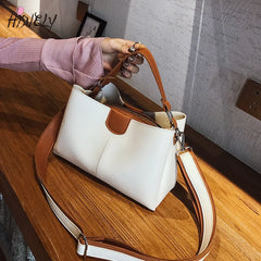 Vintage Soft Women Crossbody Bags Top-handle Casual