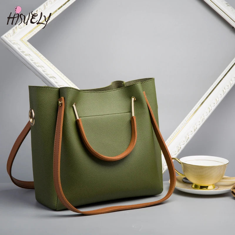 Vintage Soft Crossbody Bags for Women Retro Top-handle Shoulder Totes Bolsos