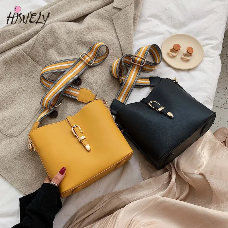 Retro Soft Women Crossbody Bags Vintage Shoulder Bags Top-handle Casual Totes