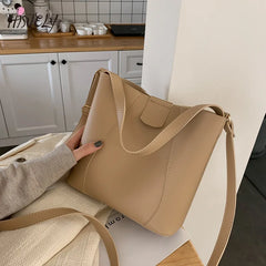 Retro Soft Women Crossbody Bags Vintage Shoulder Bags Casual Totes