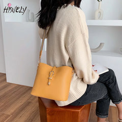 Retro Soft Women Crossbody Bags Vintage Shoulder Bags Top-handle Casual Totes