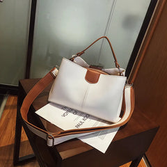 Vintage Soft Women Crossbody Bags Top-handle Casual