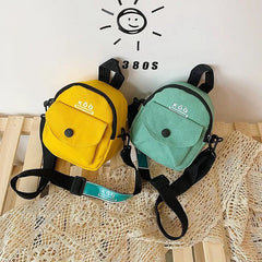 Small Crossbody Bag Canvas Student Shoulder Messenger Handbag