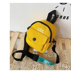 Small Crossbody Bag Canvas Student Shoulder Messenger Handbag