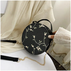 Sweet Lace Round Handbags Women Crossbody Bags