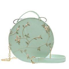Stylish Lace Round Handbags Women Crossbody Bags
